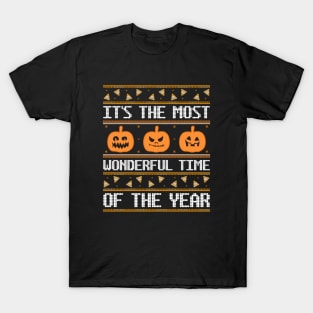 Halloween Ugly Sweater T-Shirt